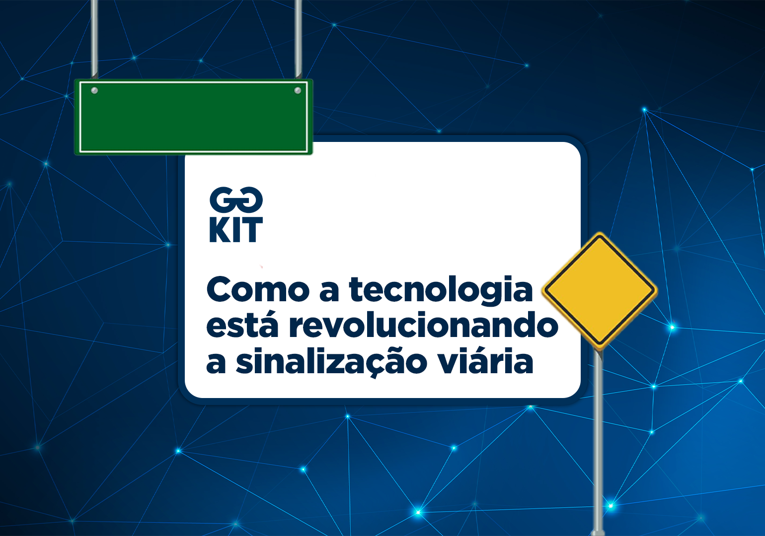 tecnologia na sinalização viária