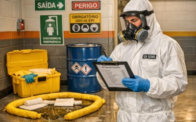 Normas Regulamentadoras para EPI em Vazamentos Químicos